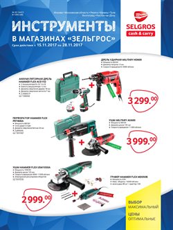 Преложения из Selgros в рекламном проспекте Москва