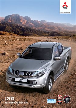 Преложения из Mitsubishi в рекламном проспекте Железнодорожный